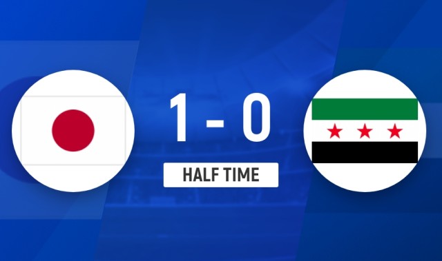 360直播吧-半场-大关友翔破门佐藤龙之介送助攻 日本U23暂1-0叙利亚U23